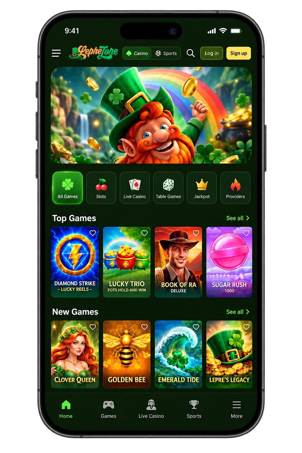 De Leprezone Casino App